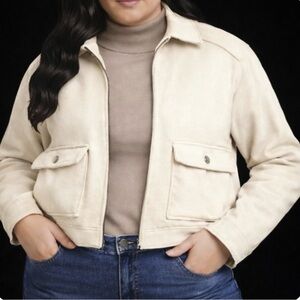 NWT Banana Republic  Cream Jacket